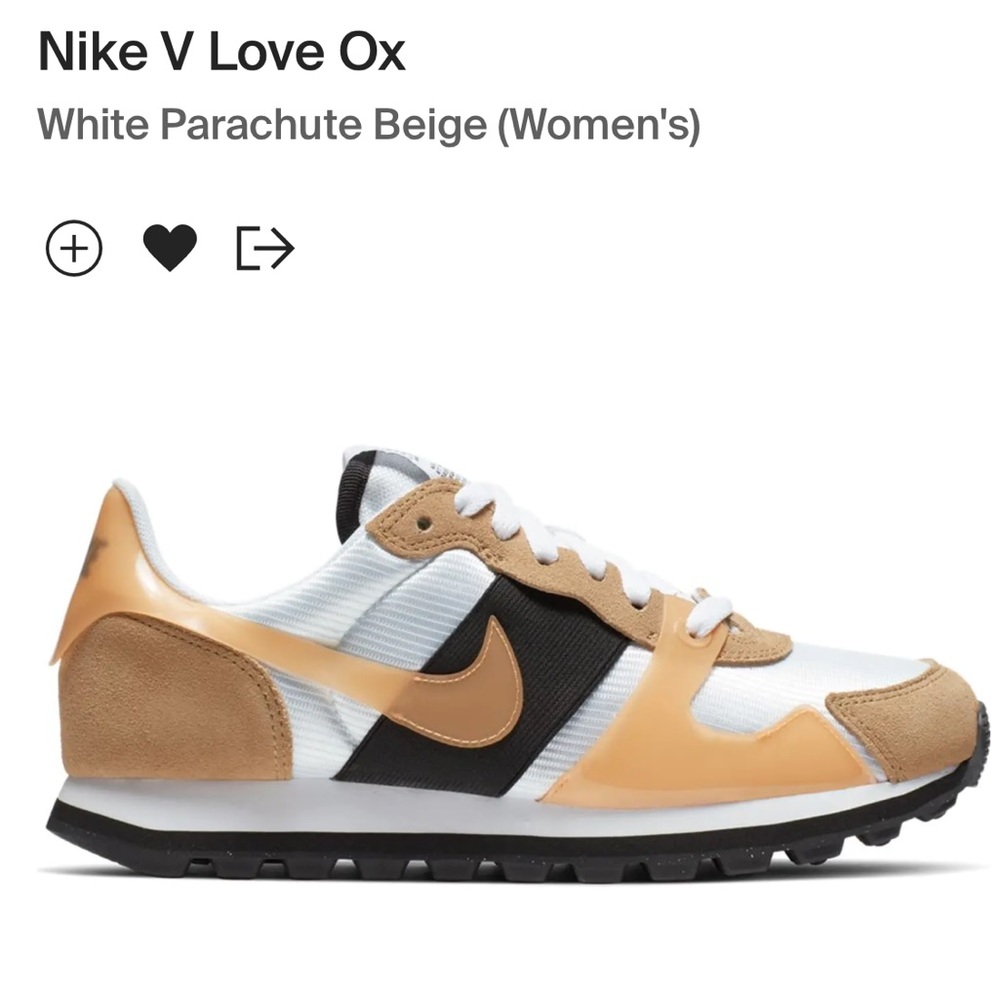 Nike V Love Ox size 8